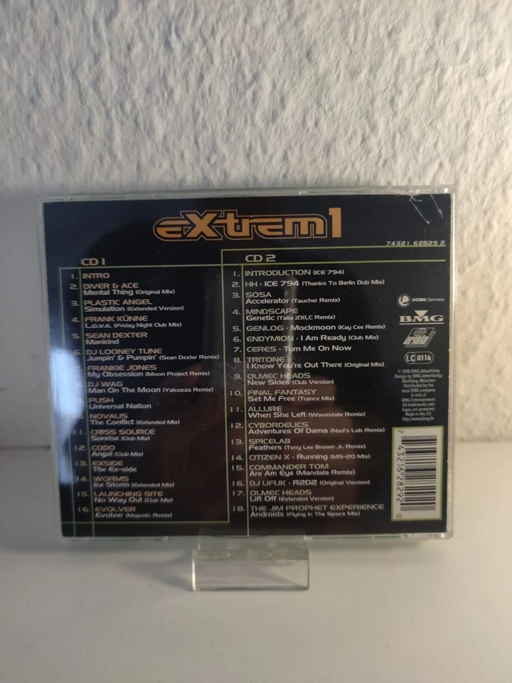 2xCD Dj Wag, Allure, Spicelab Extrem 1 - DJs Finest Ariola - Bild 2 von 2