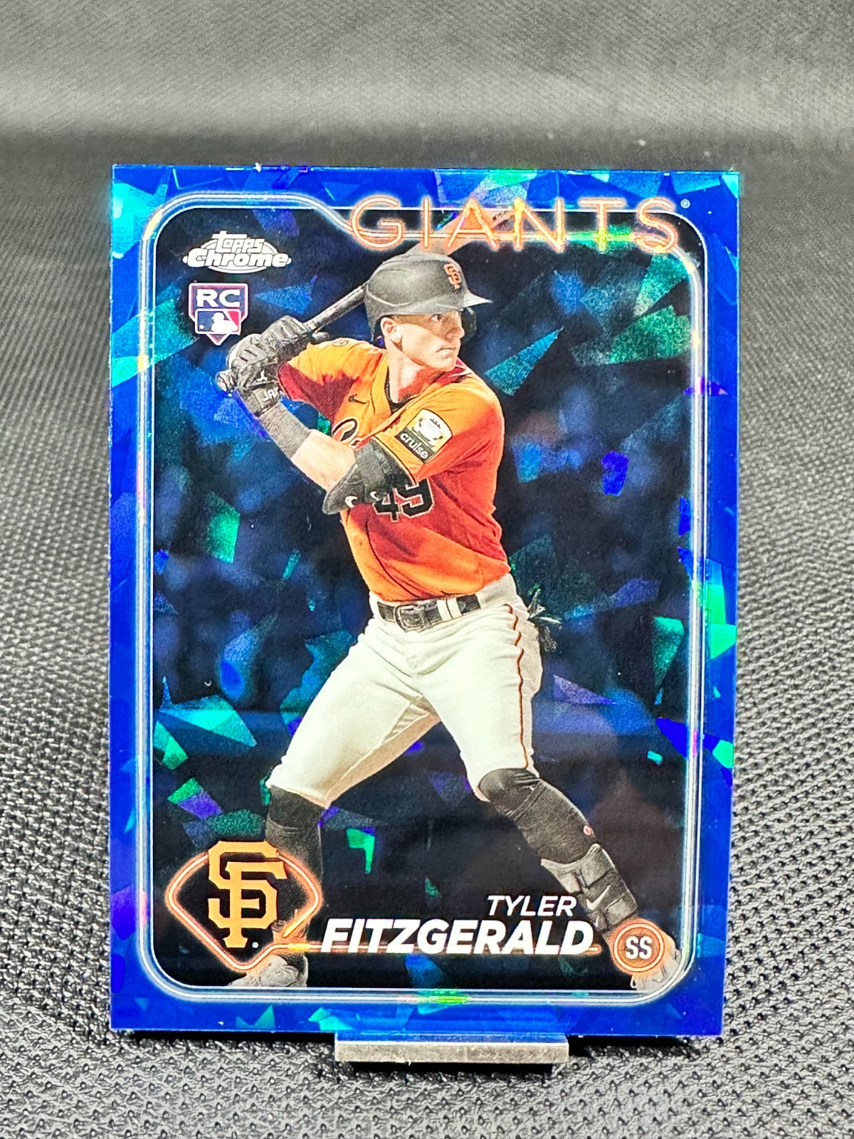 2024 Topps Chrome Sapphire  TYLER FITZGERALD  RC  #602