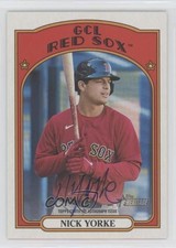 2021 Topps Heritage Minor League Edition Real One Nick Yorke #ROA-NY Auto uk2
