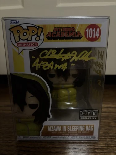 Signed! Funko Pop! Vinyl: My Hero Academia - Aizawa in Sleeping Bag - FYE