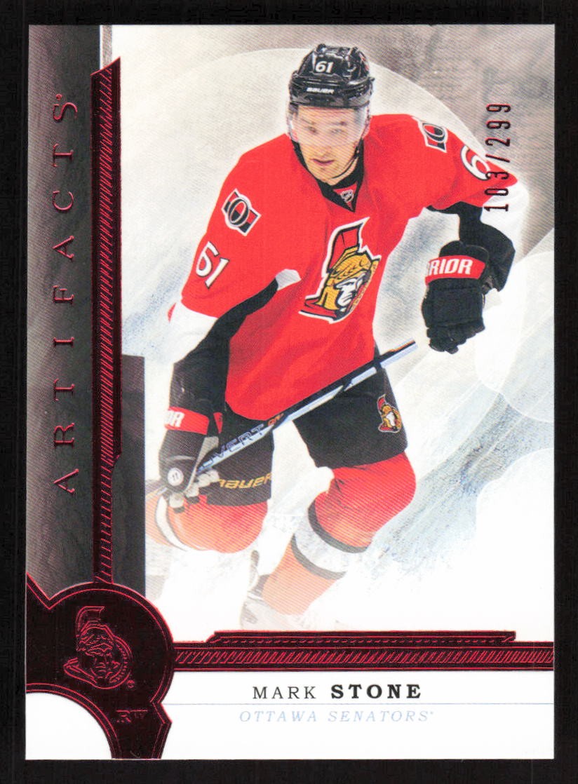 2016-17 Upper Deck Artifacts #67 Mark Stone Ruby #/299