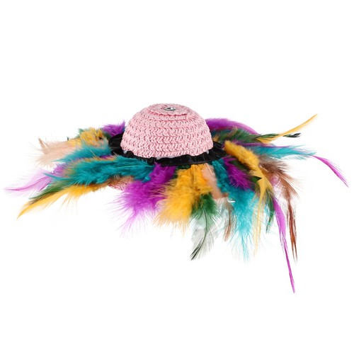 Cappello decorativo Halloween cappello gatto resistente all'usura cane bowler cappello decorazione - Foto 6 di 13