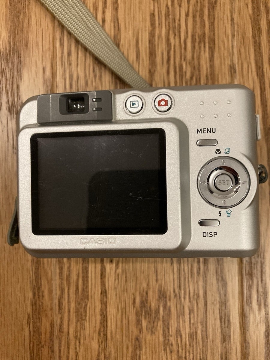 Casio QV-R51 5.0MP Digital CCD Camera As Is For Parts Not Working