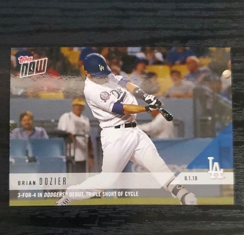 2018 Topps Now 543 Brian Dozier