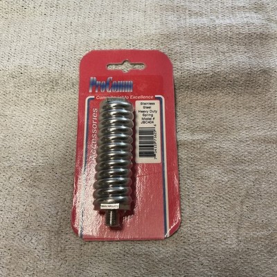 ProComm Stainless Steel Heavy Duty Radio Antenna Spring, JBC404, NOS ...