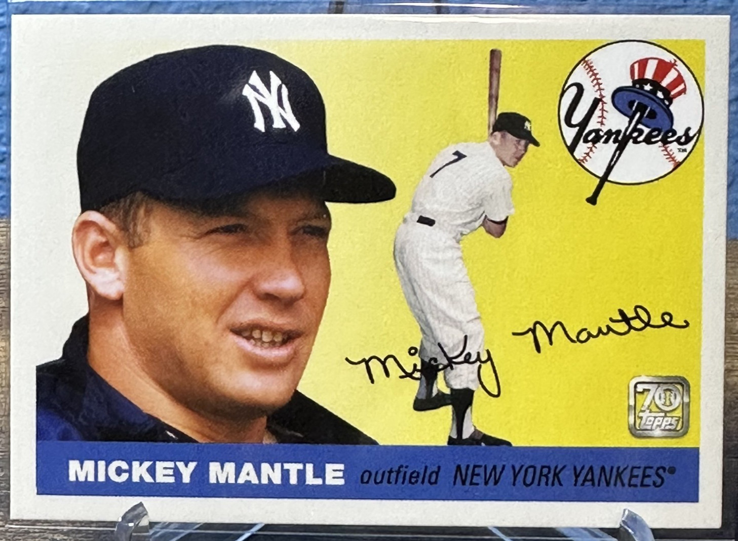 2021 Topps x Mickey Mantle Mickey Mantle #9