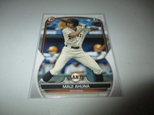 Maui Ahuna 2023 1st Bowman Draft #BD-163