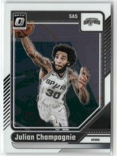 Julian Champagnie 2024-25 Donruss Optic San Antonio Spurs #32