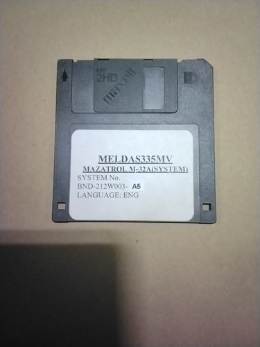 MAZAK MELDAS 335MV MAZATROL M-32A SYSTEM DISK
