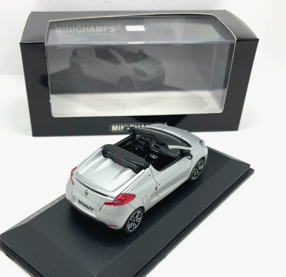 GC4840 MINICHAMPS / 400113930 RENAULT WIND GRIS METAL 1/43 - Photo 2/4