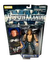 1998 Jakks Pacific WRESTLE MANIA, Hunter Hearst Helmsley, Signature Series 3 MOC