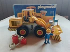 Playmobil Vintage Construction Work Loader Buldozer Complete 3458