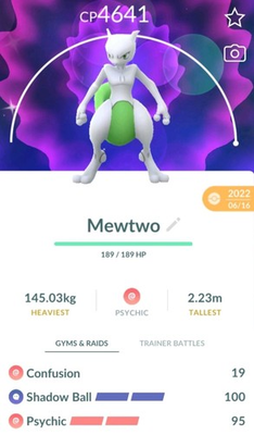 #ad #ad Shiny Mewtwo Level 50 amp; 3 Moves Trade 20k or 1 Million Pokémon Go $24.29