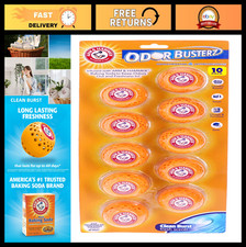 Odor Eliminator Balls - Clean Burst, 10 Count - Baking Soda Freshener for Closet