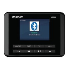 Kicker KMC5 47KRC55 Marine Media Center Bluetooth Boat Stereo Receiver 240W RMS