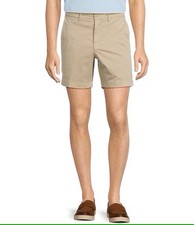 Roundtree Yorke Casuals Flat Front 7" Inseam Shorts - NWT New