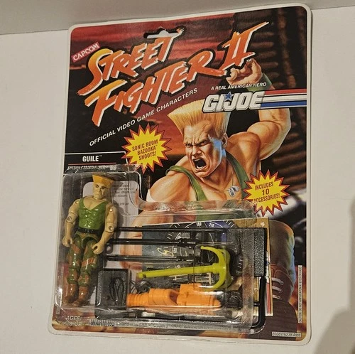 G.I.Joe Street Fighter Figure GUILE 1993 Hasbro