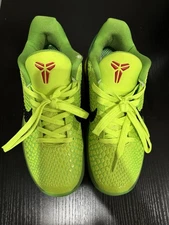 Zoom Kobe 6 Grinch Green Kids Youth 429913-300