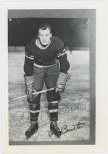 Art Coulter New York Rangers Autographed Signed Photo AMCo COA 31313