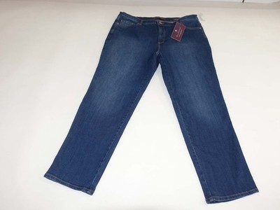 Gloria Vanderbilt Women's Amanda Tapered Leg Jeans Size 18W NWT Classic Rise