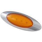 Grote 45583 Yellow M1 Series LED Clearance Marker Light, 0.180 Molded Bullet wi