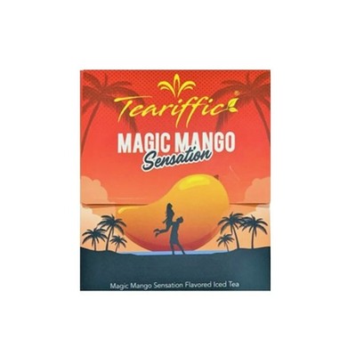 Tearrific Magic Mango Sensation Iced Tea   12 Sachets Box (3 g Each)