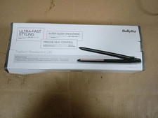 BaByliss 2540U Titanium Ultra Fast Styling Pearlescent Hair Straightener New