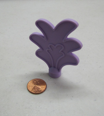 Lego Duplo Purple Bush Grass Plant Brick Building Block Trim Top Piece