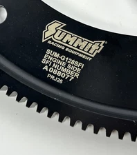 Summit Racing Billet SFI-Approved 168-Tooth Flexplate SUM-G128SFI miniatura 2