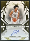 2023 Panini Flawless Basketball Gold Jarrett Allen #DGS-JAL