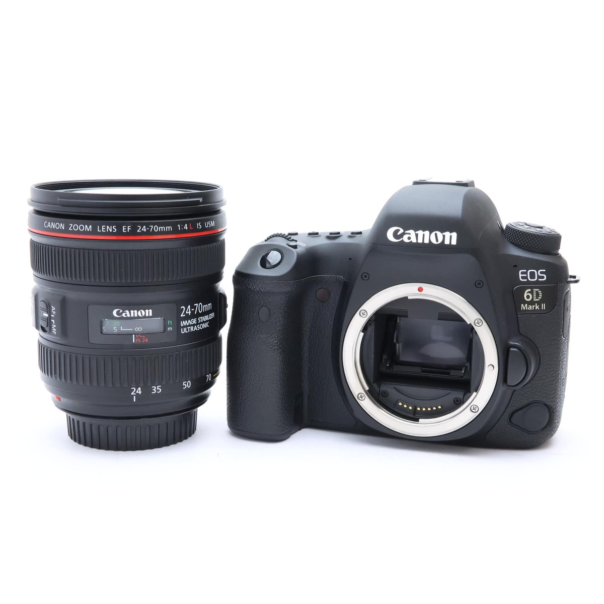 Canon EOS 6D Mark II EF24-70 F4L IS USM Lens Kit -Near Mint Canon EOS 6D Mark II EF24-70 F4L IS USM Lens Kit -Near Mint