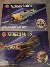 Airfix  Quick Build Spitfire & Messerschmitt 109 - New