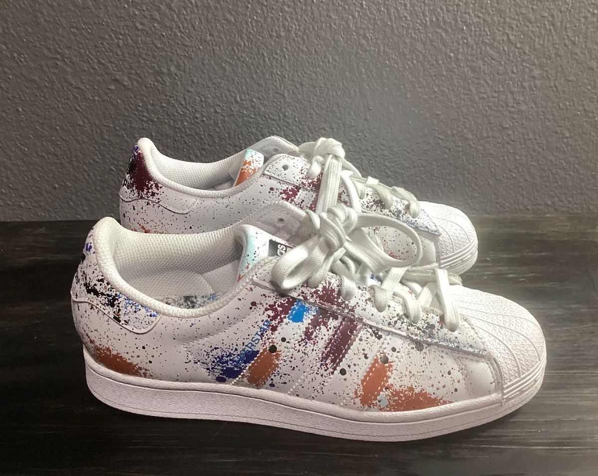 adidas gazelle silver green womens Adidas SUPERSTAR PAINT SPLATTER – DTLR main image 0