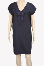 Abito da donna Comptoir des Cotonniers taglia 40 nero abito a tubino vestito a camicia dress