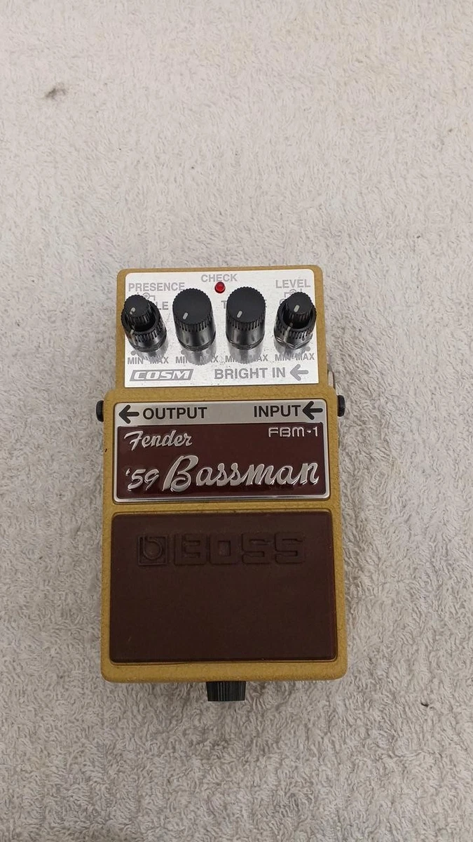 ◆ BOSS FBM-1 '59 BASSMAN ◆ レア★美品 boss fender 59 bassman products for sale | eBay