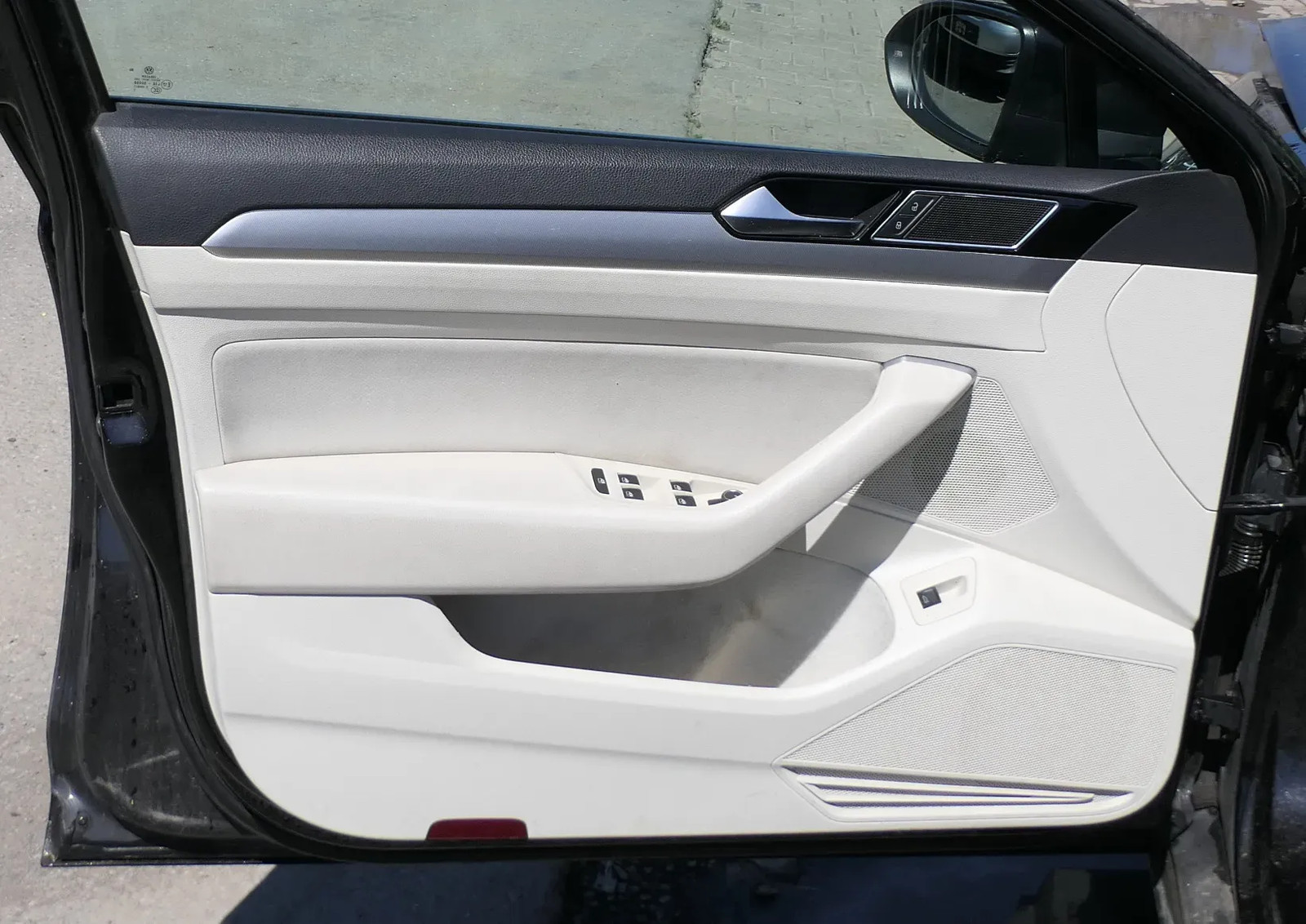 Passat 3C B8 3G 1x revestimiento de puerta revestimiento puerta delantera izquierda blanco St. Tropez