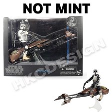Star Wars The Black Series Speeder Bike Vehicle With Biker Scout 2013 Hasbro