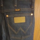 Wrangler Cowboy Cut Men’s Slim Fit Straight Leg Dark Blue Denim Jeans 28x32  — photo 3