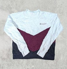 Champion Women's Sweatshirt Jumper - Grey - Size Medium