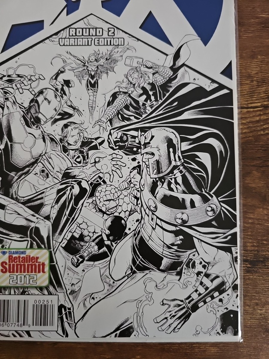 Avengers Vs X-Men #2 Diamond Retailer Summit Jim Cheung B&W