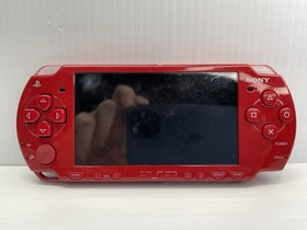 PlayStation Portable PSP 2001 Red God Of War Edition Console For Parts Or Repair