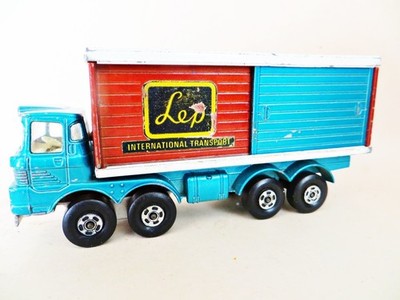 MATCHBOX SUPER KINGS K14 ''SCAMMELL CARGO LINER LEP TRUCK/LKW'' VINTAGE. GUT.