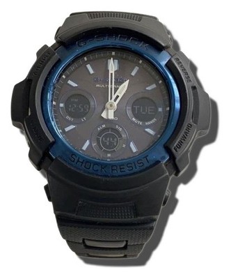 CASIO G-SHOCK Solar Watch Black Authentic Men H:2.05  W:1.85  1329