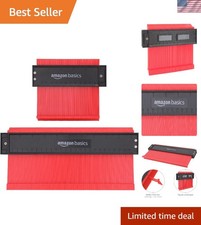 Contour Gauge Set of 2, 5-inch and 10-inch Profile Tool, Shape Duplicator for...