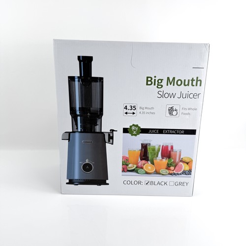 ECOSELF Cold Press Juicer Slow Masticating 4.35" Chute High Juice Yield - 200W - Picture 3 of 6