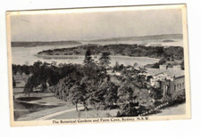 Australia Postcard,  The BOTANICAL GARDENS & FARM COVE, Sydney NSW