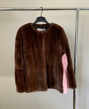 $8200 Marni Lapin Rex Rabbit Fur Jacket