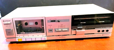 Vintage Hitachi D-E1 Stereo Cassette Tape Deck RARE