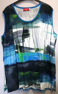 Blanc Air Bleu Taille Marque 48 Top Viscose 50 PFSqRx