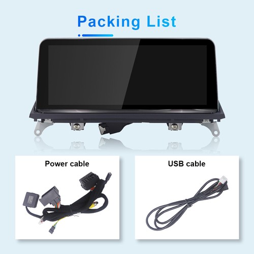 Linux 10.25'' Car Multimedia Navi Screen Fit For BMW X5 E70 E71 2007-10 CCC RHD - Imagen 13 de 13